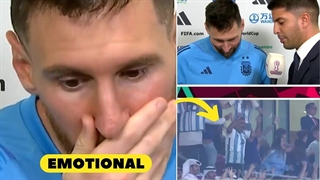 واکنش لئو مسی به خوشحالی خانواده اش بعد از زدن گل مقابل استرالیا