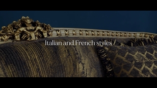 مبل نئوکلاسیک-مدل پیچک- گروه تولیدی مبل پالوسانتو