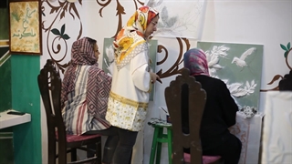 آموزش گچبری مدرن با عاطفه جولانی در کرج