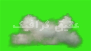 ویدیو فوتیج کروماکی گرد و غبار اصابت گلوله به دیوار