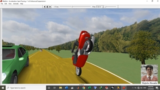 انجام پروژه، شبیه سازی، تحقیق و مدلسازی موتورسیکلت با نرم افزار بایکسیم BikeSim