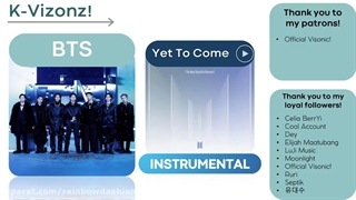 ورژن بی کلام آهنگ Yet to come از BTS