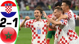 خلاصه بازی کرواسی 2-1 مراکش (دیدار رده بندی جام جهانی 2022 قطر)