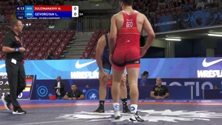 Qual FS - 125 kg M SULEIMANASHV (GEO) v L GEVORGYAN (ARM)