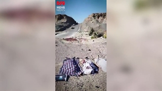 14010928: تصاویری از محل شهادت ۴ نیروی مدافع امنیت