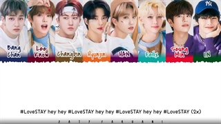 لیریک آهنگ Love stay از Stray kids (درخواستی )
