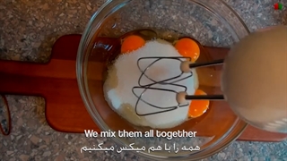 مراحل پخت کیک پرتقال ساده و خوشمزه