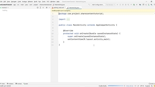 how to share image to other android apps from your app  Share feature in android studio