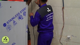 بخش اول پروژه عسلویه نصب هود صنعتی توسط شرکت کولاک فن 09121865671