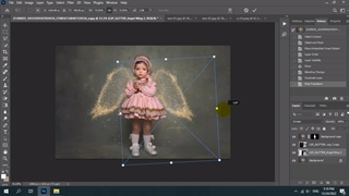 باله های لایه باز فتوشاپ
