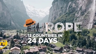 اروپا -- 24 روز در 12 کشور
