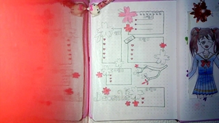 ایده برای بولت ژورنال/طرح خودم/شکوفه گیلاس ساکوراさくら پارت 2