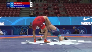 12 FS - 70 kg H PAPIKYAN (ARM) v M MESENBRINK (USA)