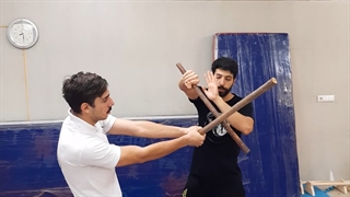 آموزش سلاح سرد - چوب شصت سانتی