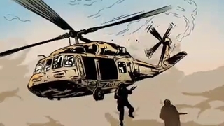 انیمیشن شجاعت افسانه ای حاج قاسم سلیمانی در ماجرای شکست محاصره آمرلی