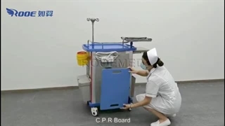 نحوه استفاده از ترالی اورژانسی  | انواع مدل های ترالی بیمارستانی