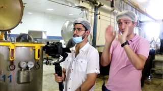 پشت صحنه باحال از ساخت تیزر تبلیغاتی !!!