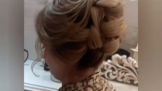 فیلم آموزش شینیون در آموزشگاه آرایشگری