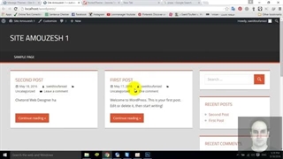 5- شروع کار با WordPress توسط سعید طوفانی