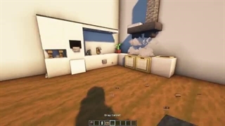 Minecraft hacks3 ماینکرفت ایده ساخت آشپزخانه مدرن