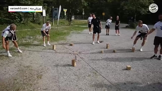 چالش جذاب بازیکنان بایرن مونیخ در اردو