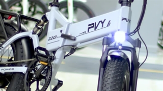 دوچرخه برقی تاشو شیائومی PY از نمایی نزدیک