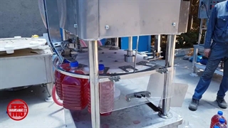 دستگاه شیر پلی اتیلن روتاری تمام اتومات توان صنعت | 09152000050