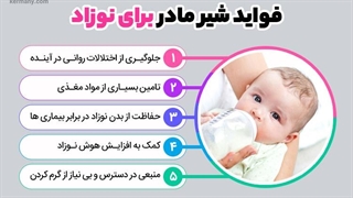 افزایش کیفیت شیر مادر