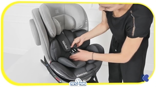 خرید اینترنتی صندلی ماشین ۳۶۰ درجه کیکابو | KIKKABOO مدل RONDA