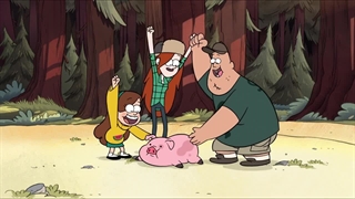 انیمیشن آبشار جاذبه - فصل ۱ قسمت ۱۴