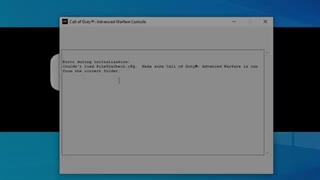 How to Fix 'Error during initialization "Couldn't load filesysCheck.cfg..." in COD Games