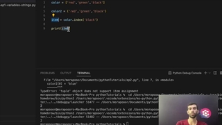 آموزش پایتون مقدماتی قسمت دوم(لیست/تاپل/دیکشنری/ست)کاری از گروه iOSF1
