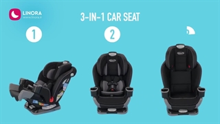 صندلی ماشین گراکو Graco مدل Extend2Fit 3in1