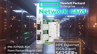 کارت شبکه سرور اچ پیHPE Ethernet 10Gb 2-Port 562SFP+ Adapter با پارت نامبر  727055-B21
