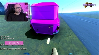 مسافرت طولانی در The Long Drive مگه ماشین صورتی میشه ؟ ماشین بنفش ؟