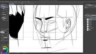 12 - Draw a person's face from various angles