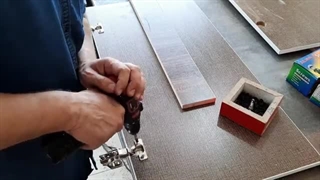 اموزش نصب لولا درب کابینت و کمد ام دی اف