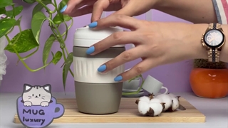 تراول ماگ دور سیلیکونی خرسی 370 میل