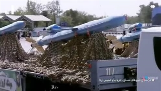 نمایش سامانه های موشکی پیشرفته و پهپادهای جدید نیروی هوا فضای سپاه 1402