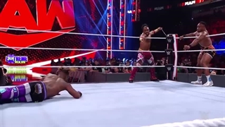 مسابقه تیمی بین The New day vs the bloodline در RAW 2021 | سپتامبر 20