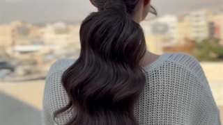 نمونه شنیون مو حرفه ای سالن زیبایی گل‌رخ | ورناپ