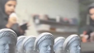 کارگاه تولید سردیس های سید ابراهیم رئیسی