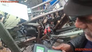 تست باتری و دینام موتور تریل