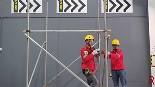 نصب قطعات داربست | ورناپ