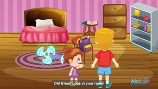 انیمیشن ها و کارتون های سطح بندی شده آموزشی سطح فرست فرندز 2 (things in my bedroom)