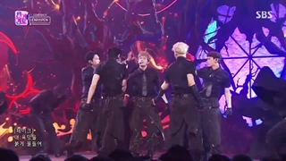 اجرای اهنگ bad desire انهایپن در inkigayo