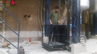 بالابر وینچی 5 متری 500 کیلویی با دسترسی 9 متر