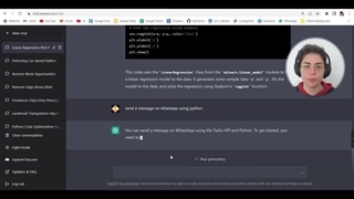 کدنویسی پایتون با  Chat GPT