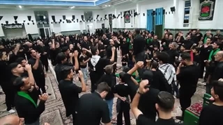 عزاداری شب تاسوعای محرم ۱۴۰۴ هیأت منتظران بهاباد یزد