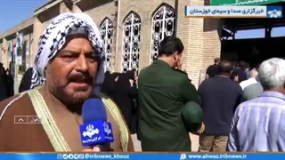 تشییع شهیدان محمدحسین سواری، علی حیدری، مسلم سمسار، ابوالفضل جلالی در خوزستان کشیدن دندان